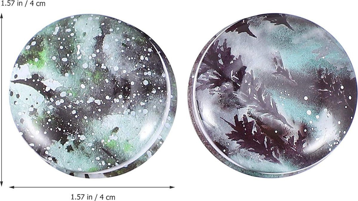12 stuks metalen blikken, kaarsenblikken, gebaksdozen, koekjesdoos, kaarsglazen met deksel, mini-theedoos voor snoep, kaarsen, doe-het-zelf sieraden, voorraaddoos, feestgunst