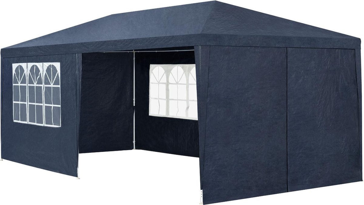 Partytent met zijwanden - 3x6 M - partytent Feesttent