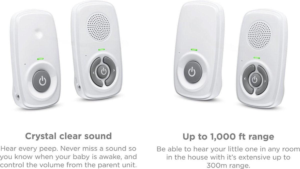 Equivera Babyfoon - Babyfoon met Camera - Babyfoon - Babycamera - Binnen - Multifunctioneel - Premium
