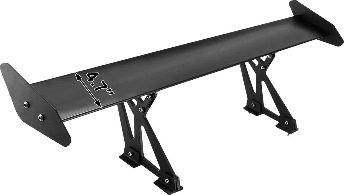 Spoiler - Achterspoiler - Universele Spoiler - Vleugel - Voor Elke Auto - Aluminium