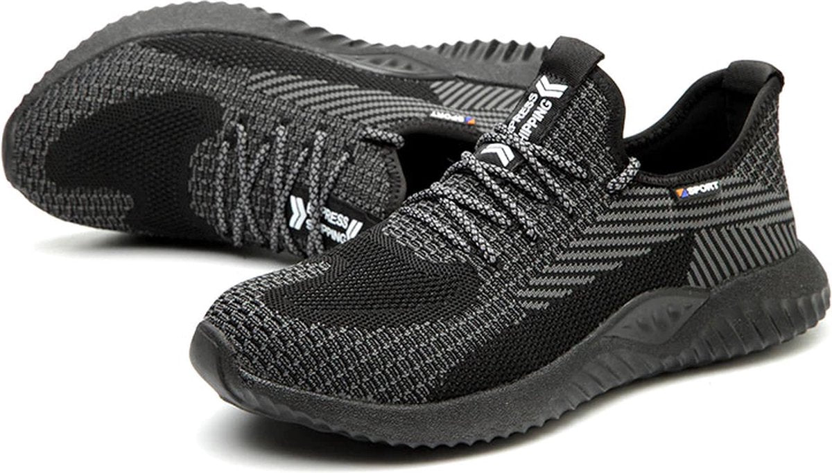 Safety shoes - 38 - S1P - Safety footwear - Women / Men - Work shoes for odd jobs - Shoes for work - Sneakers - Protective shoes - Anti-impact - Puncture-resistant sole - Anti-slip - Steel toe cap - Protective sole