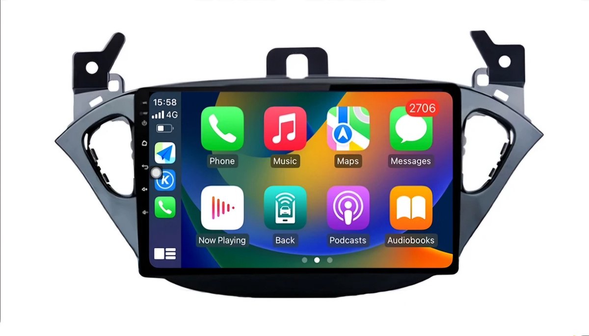 Opel Corsa E & Opel Adam 2013 - 2019 | Carplay & Android auto | 2GB & 32GB | Autoradio met navigatie | Radioscherm | 2013 2014 2015 2016 2017 2018 2019