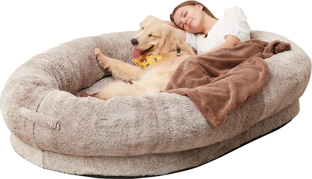 Human Dog Bed - Dog Bed for Humans - Humans and Pets - Sleeping Bed - Bean Bag - Bean Bag Bed