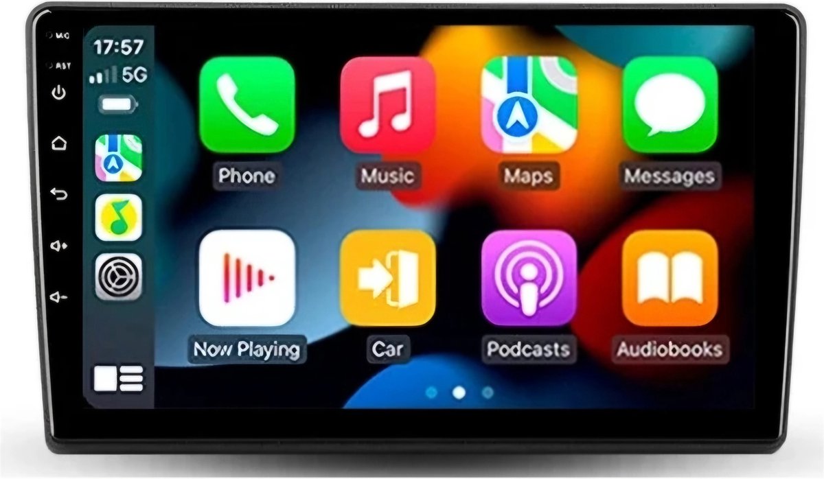 9 inch Android | 2 GB & 32 GB | Carplay & Android Auto | Universele 2-DIN autoradio | Dubbel-DIN radio | Met ISO-stekker | Universele 2-DIN 9" radiodisplay | Bluetooth, Wifi, dubbel-DIN |