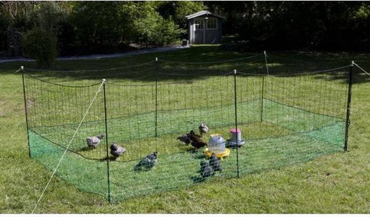 Portable chicken run 21 meters
