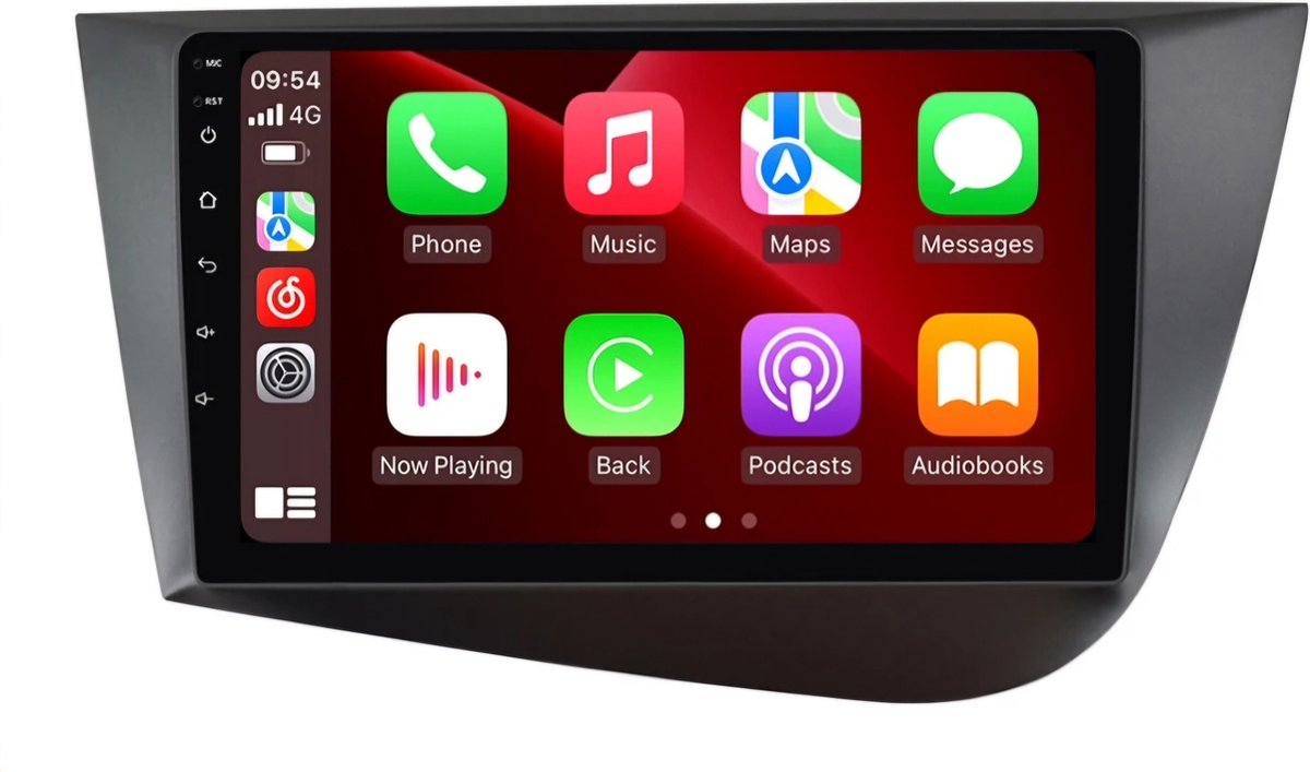 Seat Leon 2005 - 2012 | Carplay & Android auto | 2GB & 32GB | Autoradio met navigatie | radioscherm | 2005 2006 2007 2008 2009 2010 2011 2012 | 1P | Mk2