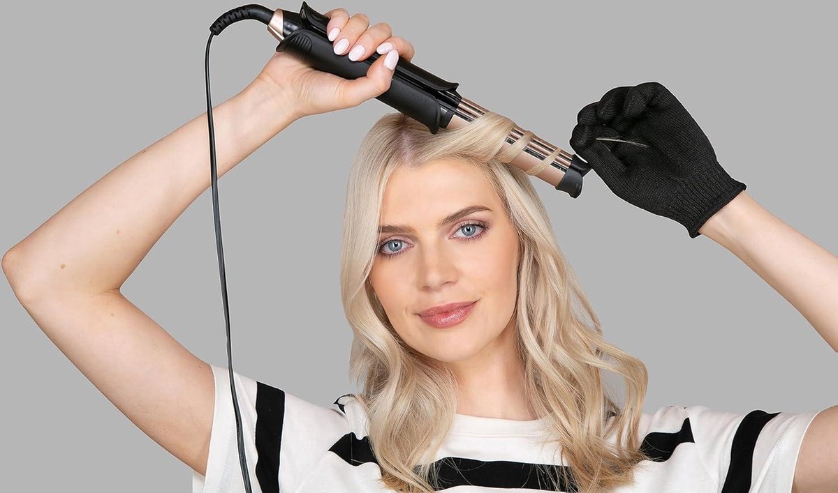 2in1 Multistyler Steil & Krul Styler - Steil/Krul Stand - Digitale Display - 150-230°C - Stijltang & Krultang