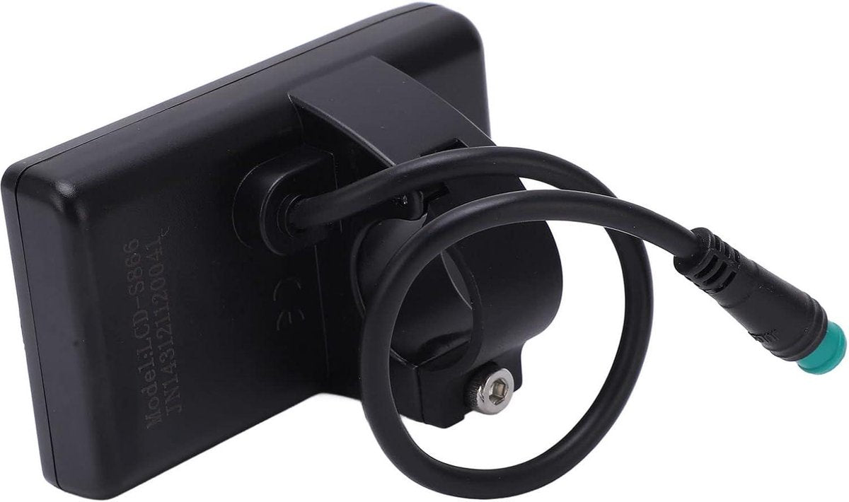 Bedieningspaneel elektrische fiets S866 LCD-scherm S900 display multi-informatie meter 24V 36V 48V - Waterdichte stekker