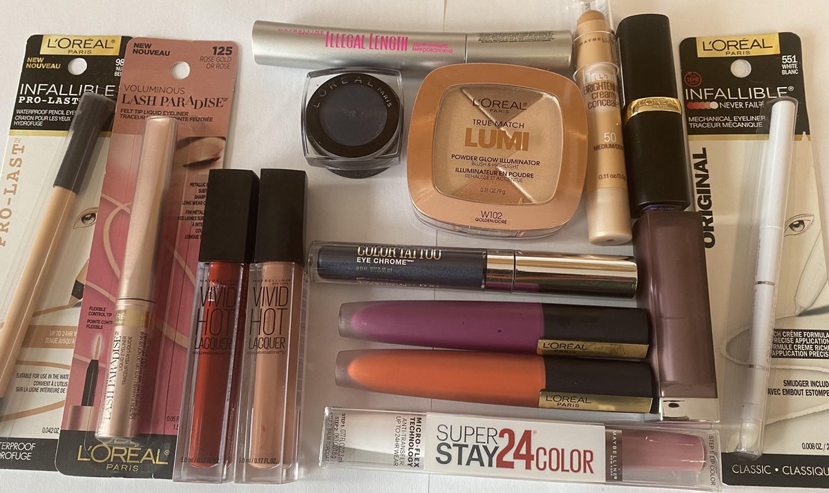 L'Oréal Paris Maybelline New York BOX (15 STUKS)