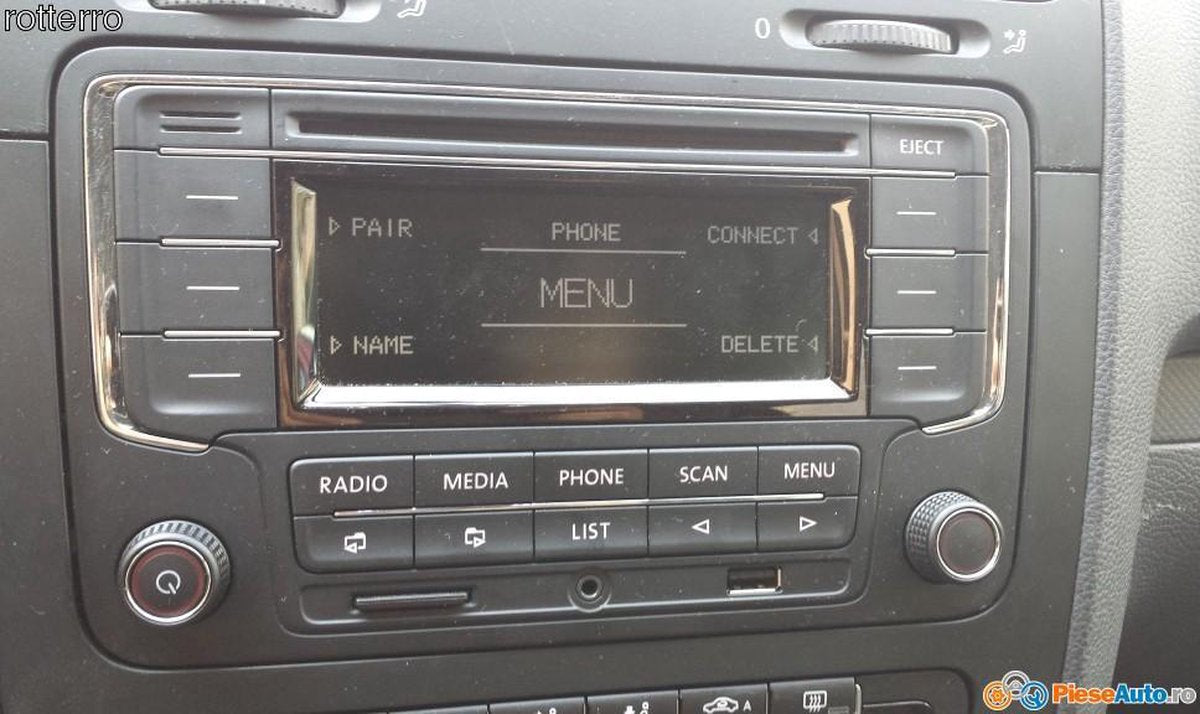 Radio CD-speler geschikt voor Volkswagen Golf 6 Polo 6R Jetta Caddy EOS Touran autoradio