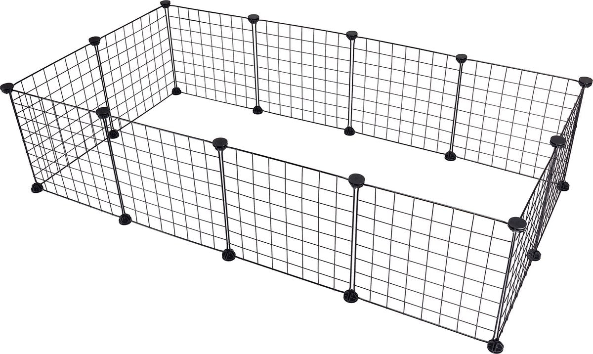 Dierenren - Buitenren - Voor Konijn, Cavia, Puppy - Ren voor dieren - Buitenhok - Puppyren - Konijnenhok - Voor Buiten