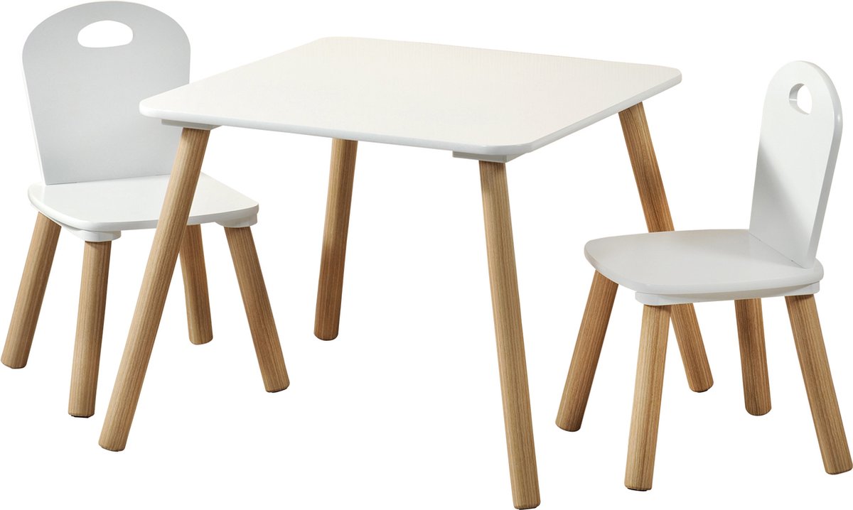 Sturdy Children's Table Set with Chairs - Kids' Drawing Table