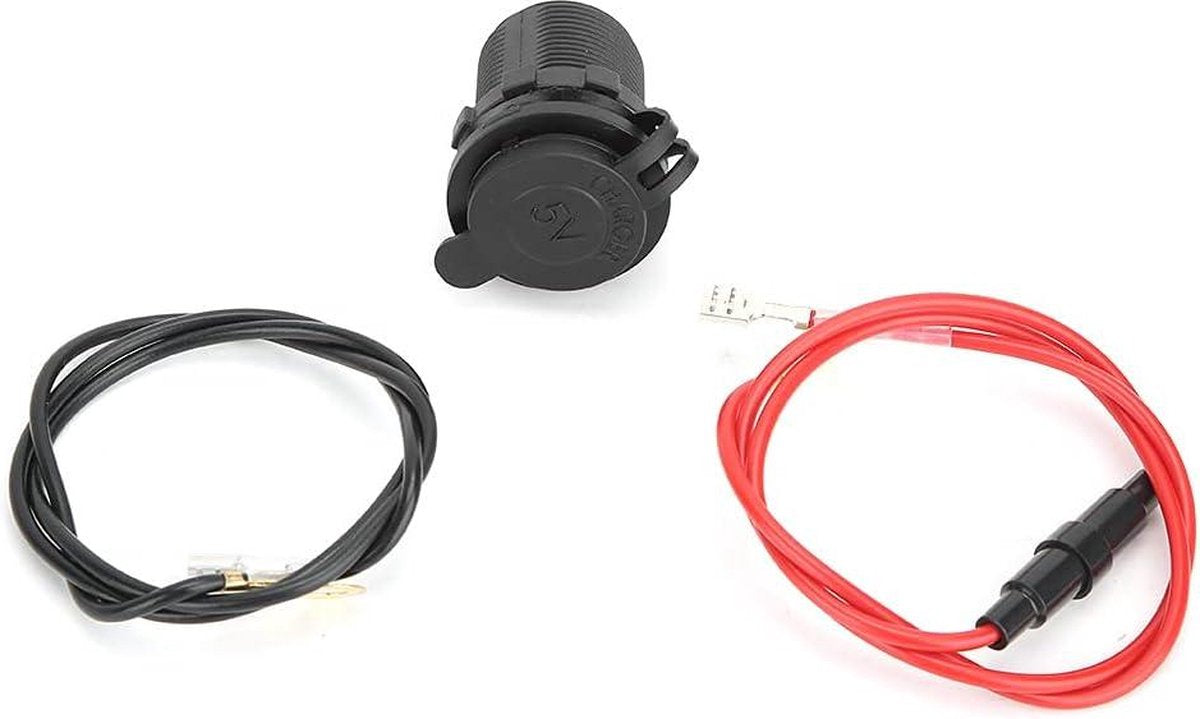 USB-gevoede Auto Lader 48A 5V met ABS 60cm 12/24V voor Auto Boot ATV - Snelle Oplaadmogelijkheid