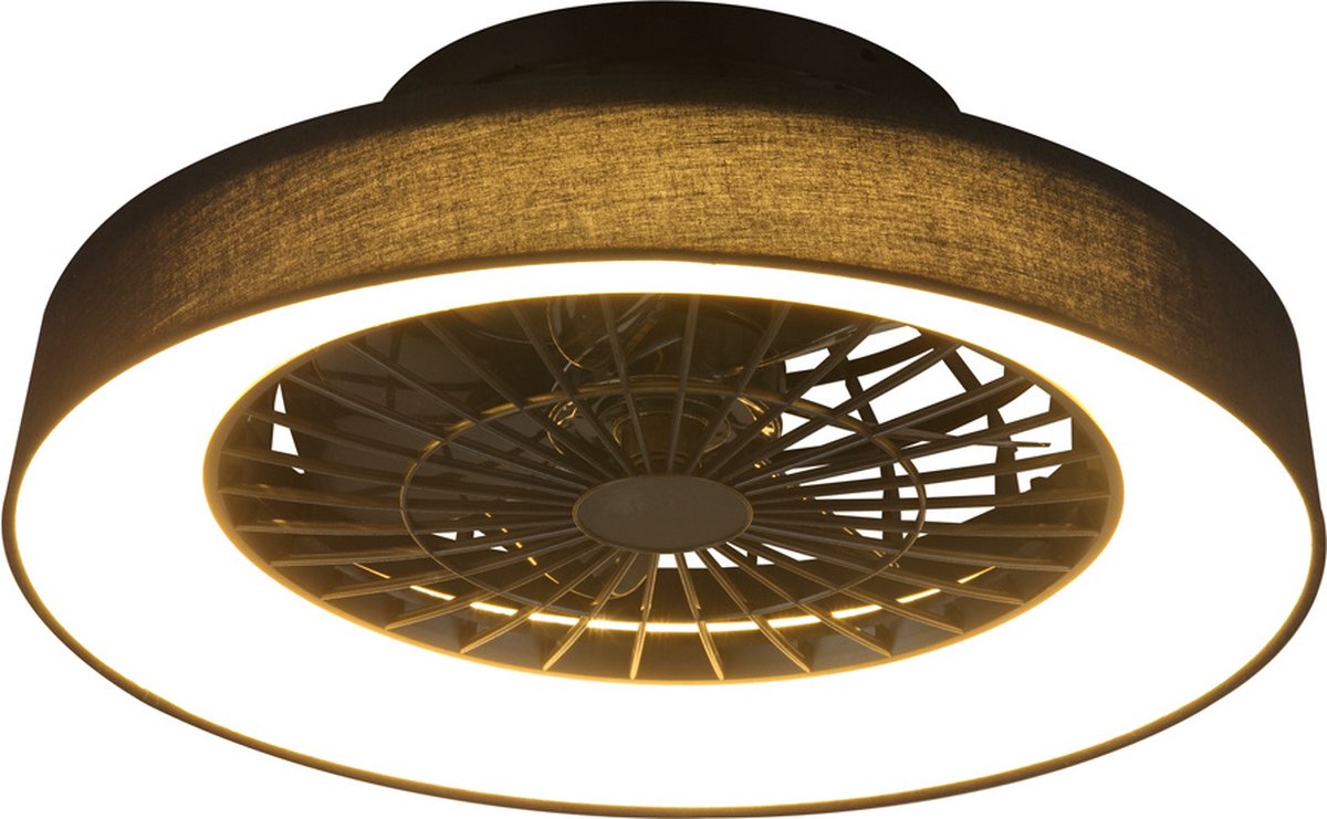 Ceiling fan Mayra with adjustable colour temperature and star effect