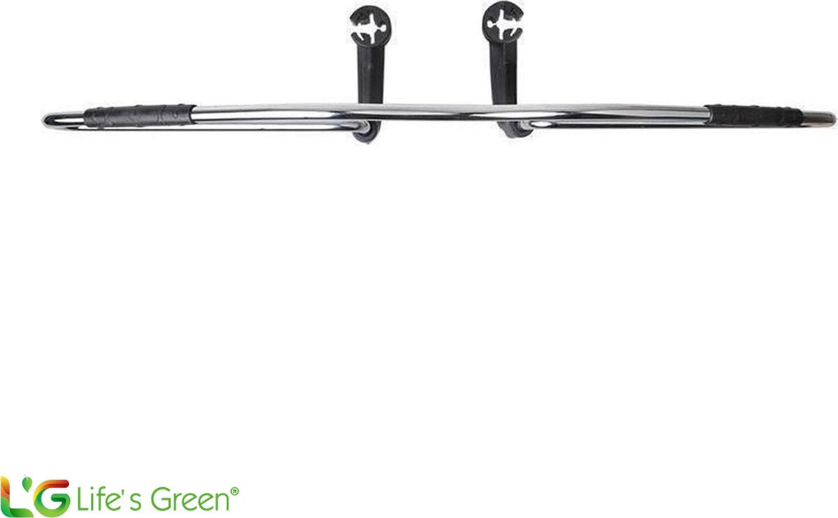 Life's Green® - Kledinghanger Auto - Kledinghangers - Zwart - Metaal - Plastic - Antislip