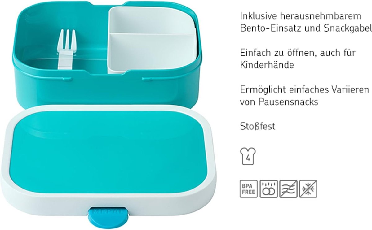 Lunchset Campus (schoolbeker en lunchbox) Little Dutch - Flowers & butterflies.