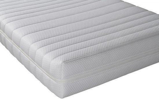 Matras Comfortschuim 20cm dik 180x200 cm tweepersoons matras - zetelsenbedden - afritsbare tijk - Koudschuim