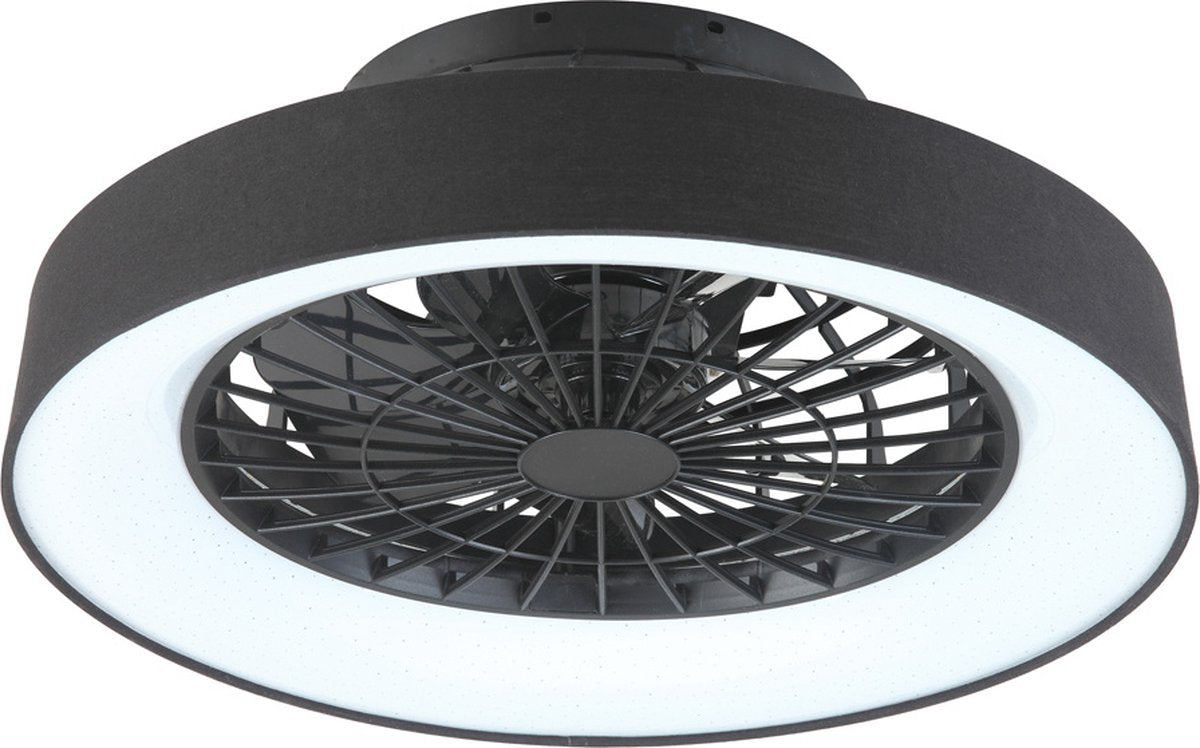 Ceiling fan Mayra with adjustable colour temperature and star effect