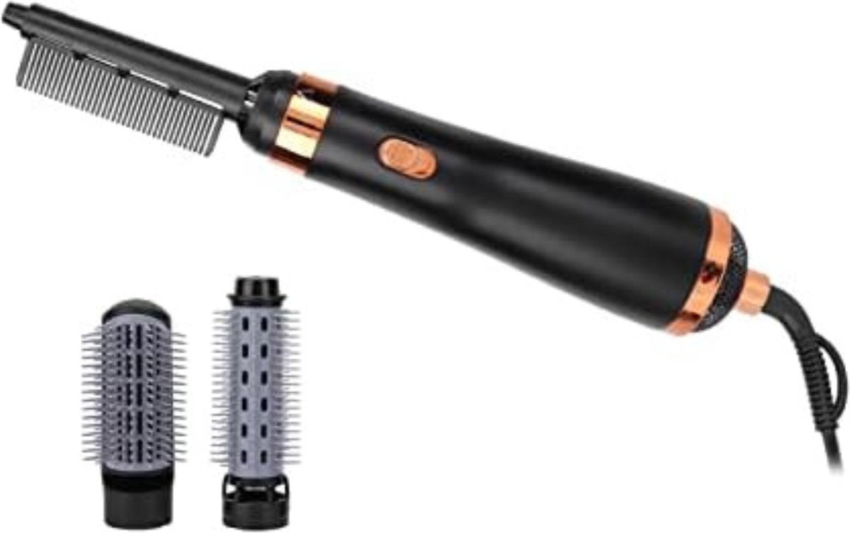 Rotating Hair Dryer Brush - Rotating Curling Brush - Rotating Hair Dryer Brush For Short Hair - Rotating Hot Air Brush - Rotating+Hair Dryer Brushes