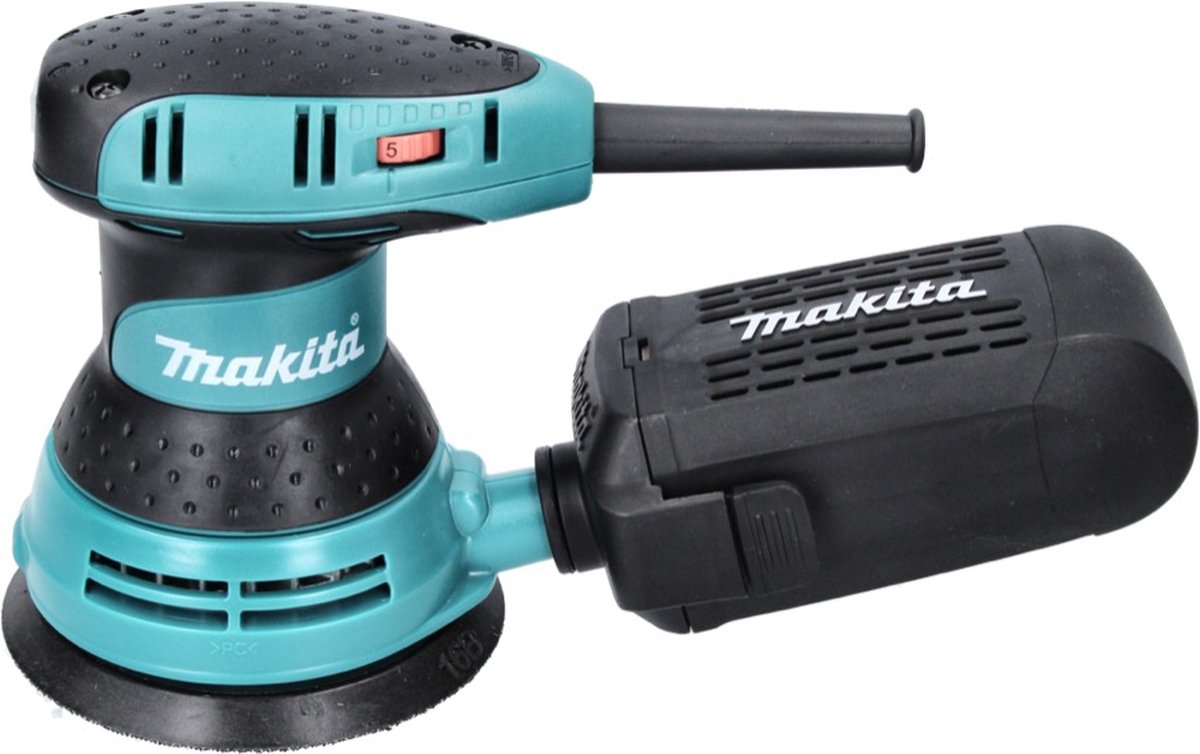 Makita BO5031K 125 mm Excenterschuurmachine in Koffer 230V