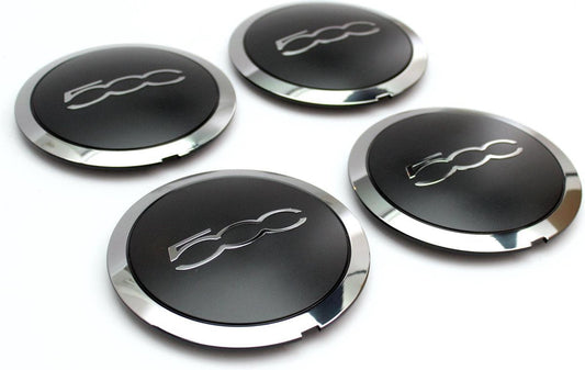 Naafdoppen set 4 stuks Fiat 500