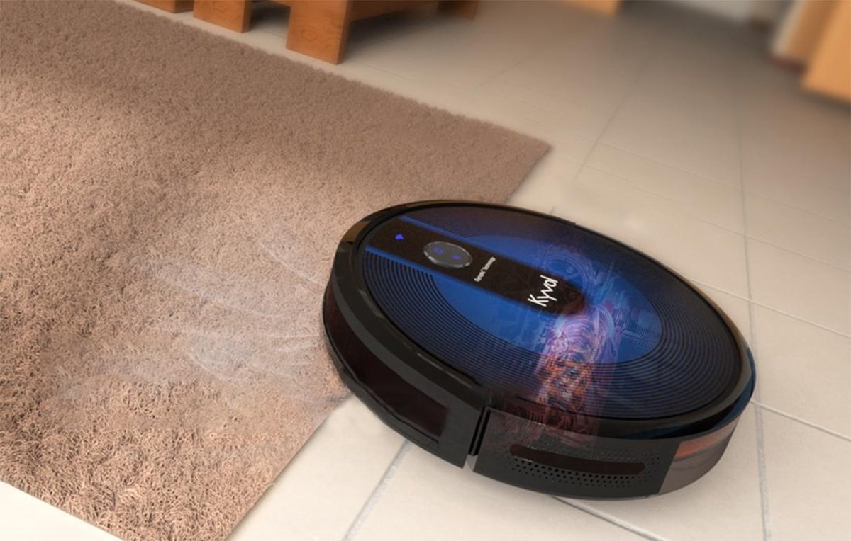 Kyvol E31 smart robotstofzuiger/dweilrobot met oplaadstation - zwart