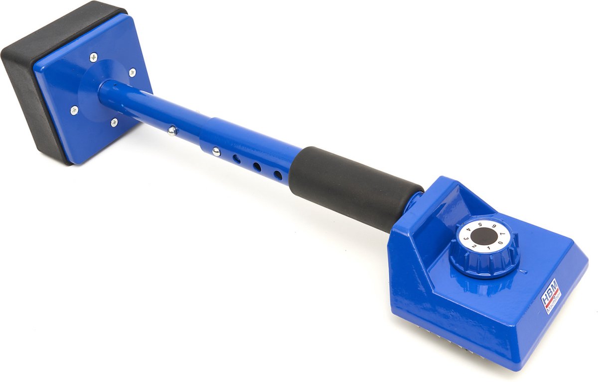 Knie tapijtstrekker - Tapijtstrekker - 7 standen - Kunststof / Metaal - 16 pinnen