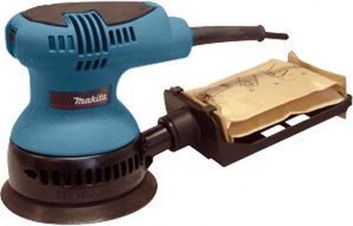 Makita BO5031K 125 mm excenterschuurmachine in koffer 230V