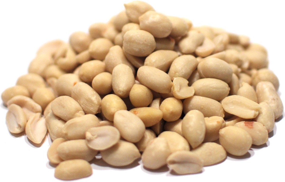 Blanched & Peeled Peanuts - Shelled Peanuts - White Peanuts - Superior Quality (food grade) - Oil-rich - 2x 10kg