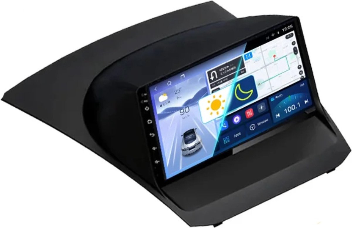 Ford Fiesta 2009 - 2011 | Carplay & Android Auto | 2GB & 32GB | Autoradio met navigatie | Radioscherm | 2009 2010 2011