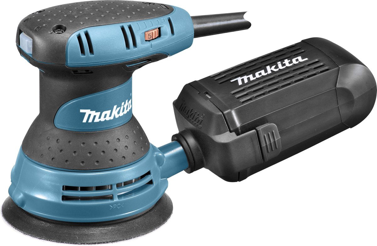 Makita BO5031K 125 mm excenterschuurmachine in koffer 230V