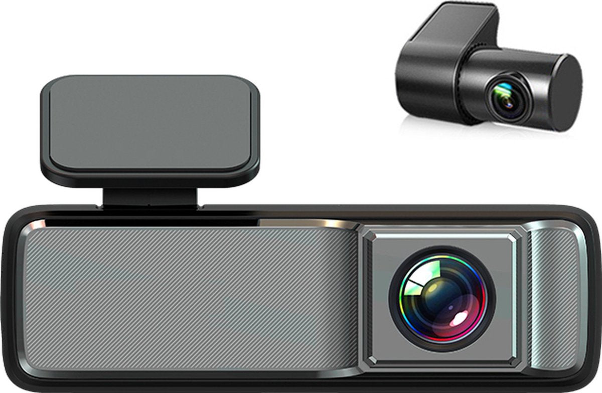 Xcruiser UHD Dual-Channel Autodashcam Camera voor en achter DVR Registratie voor voertuig Black Box