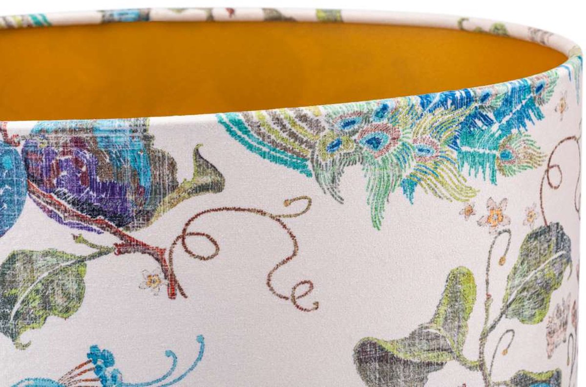 Staande lampenkap - Charly beige - 40x40x25cm