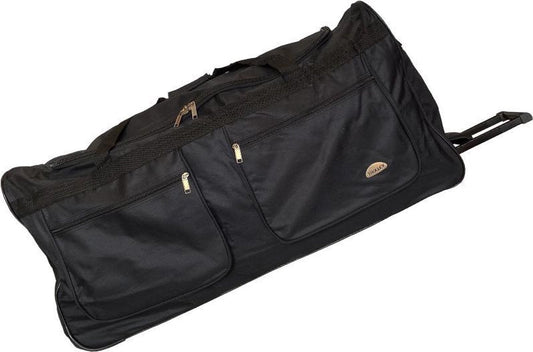 Travel bag with 3 wheels - XXL trolley - 160 liters - black