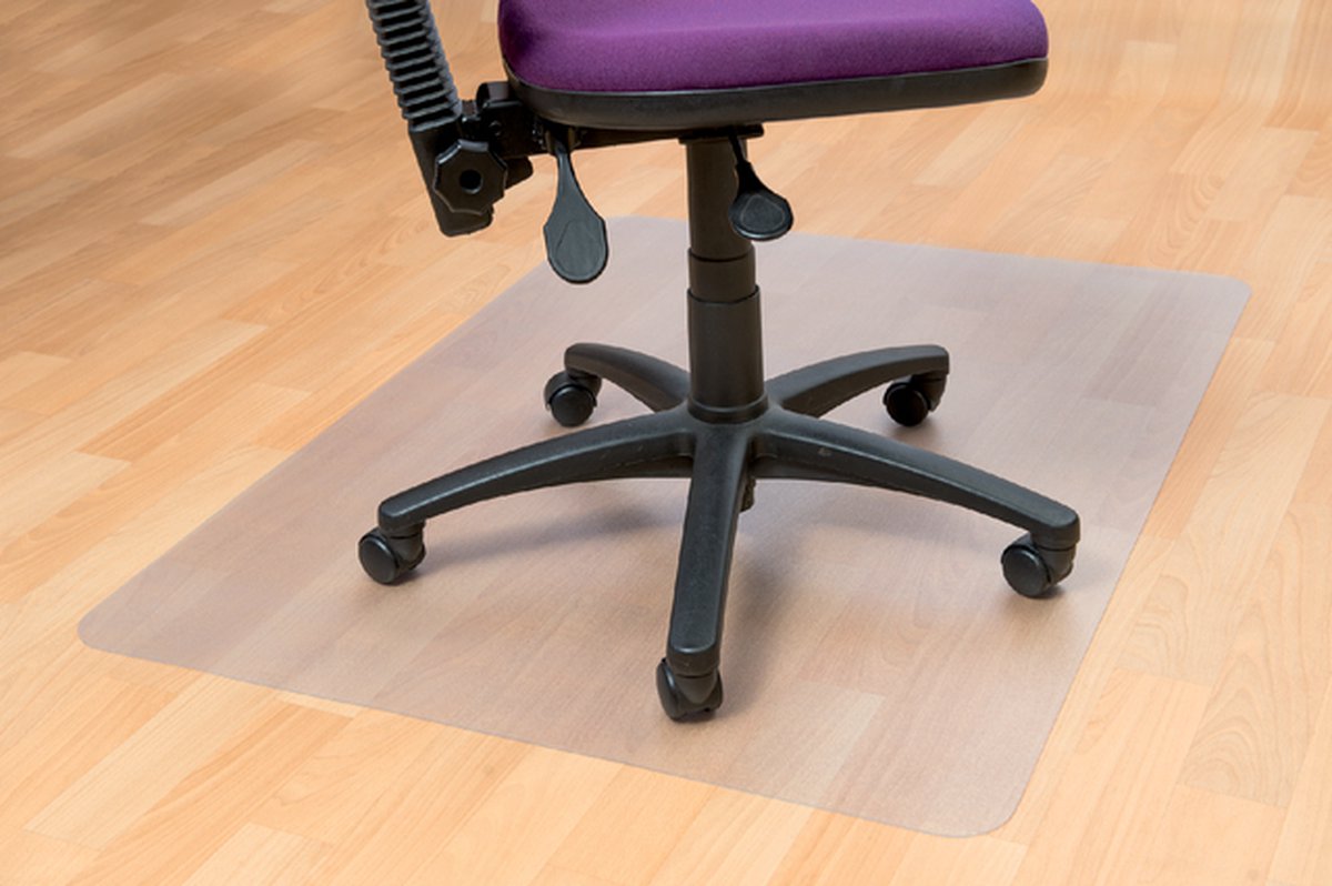 Floor protector - Desk chair mat PVC - For hard floors - 120x150cm