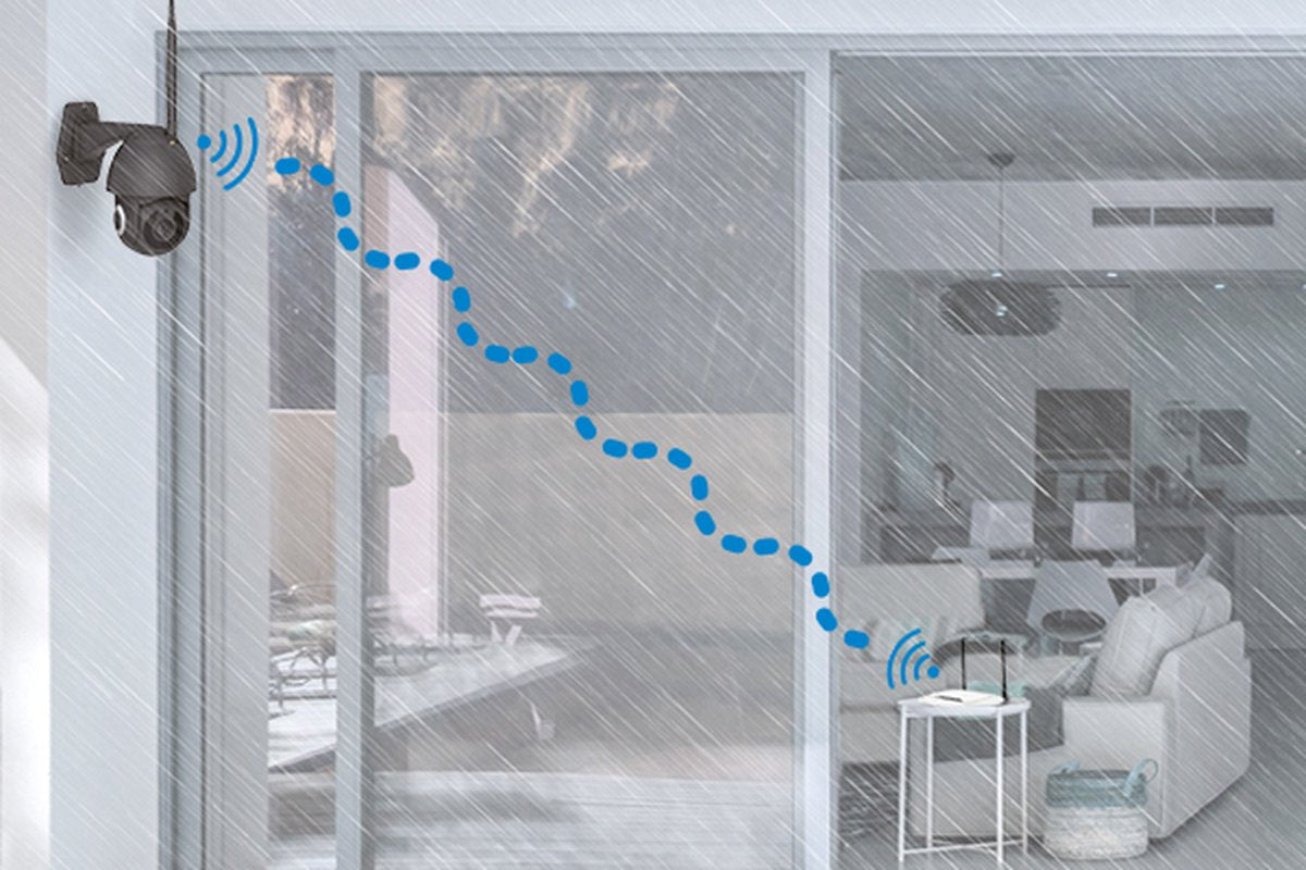 Nivian IPC 0S2-Black beveiligingscamera draadloos buiten - wifi smart - tracking - draai- en kantelbaar - 2K - 3 megapixel - camera beveiliging draadloos wifi - 3 jaar garantie