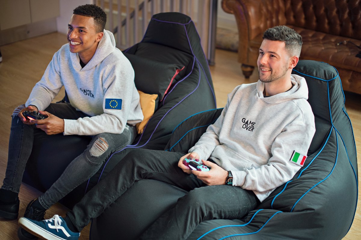 Gaming Zitzak - Zitzak Volwassenen - Binnen Bean Bag - Grote Zitzak - Woonkamer Zitzakken voor Gamer - Ligstoel Zitzak xxl