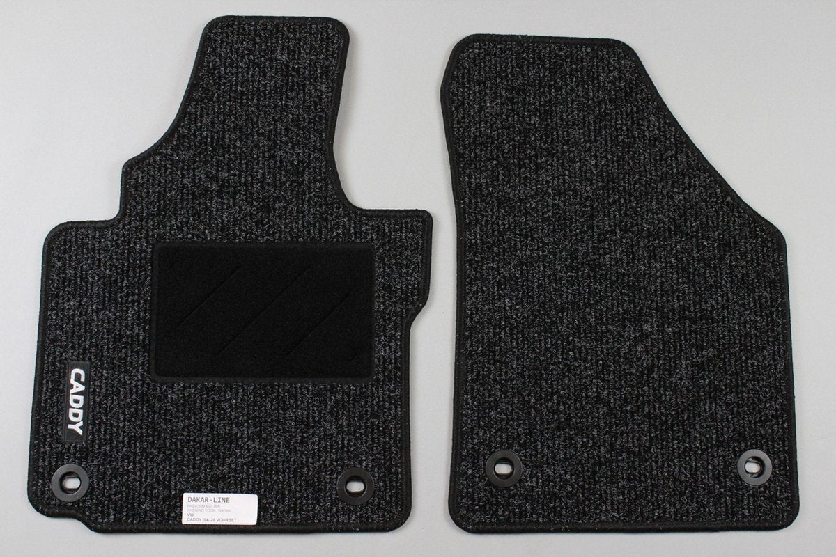 Automatten Volkswagen Caddy (2004-2020) - Ribfluweel