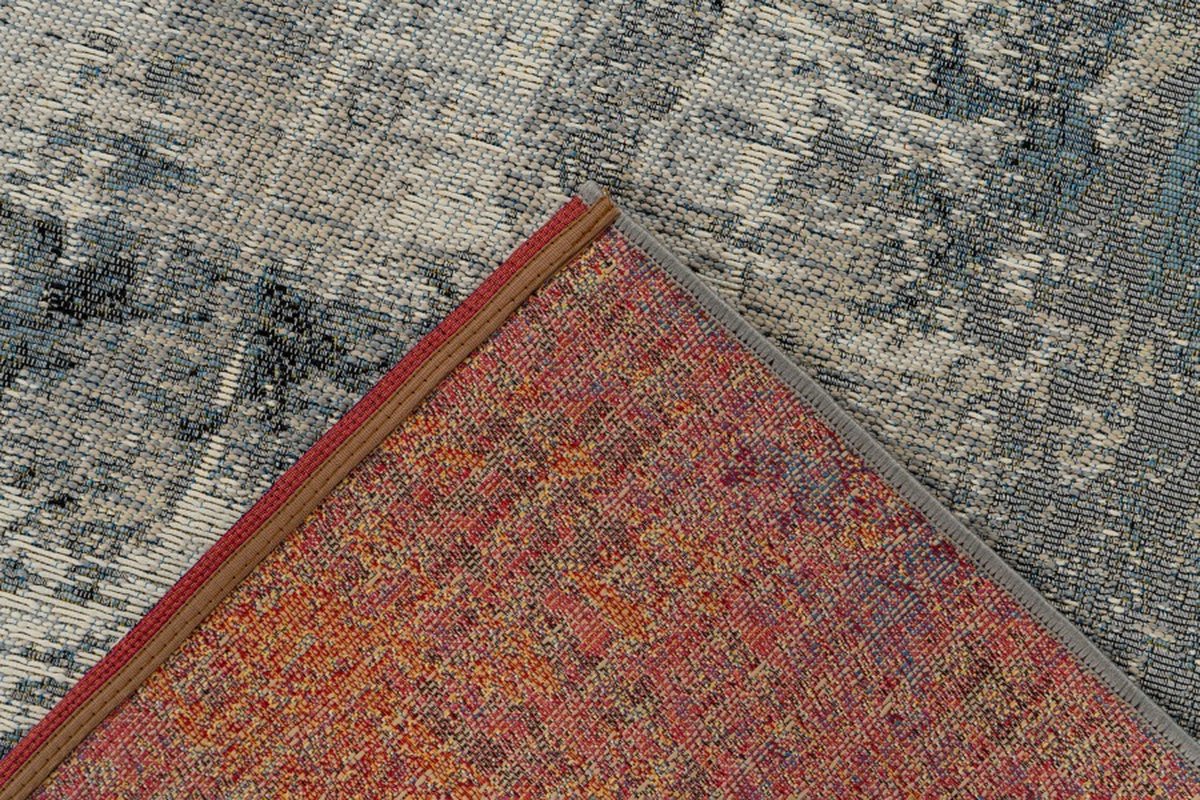 Lalee Summer - Vloerkleed - Outdoor indoor - Buitengebruik - Flatwave - tuin - sunset kleed - strand Tapijt - rotsen Karpet - 160x230 cm - multi grijs silver