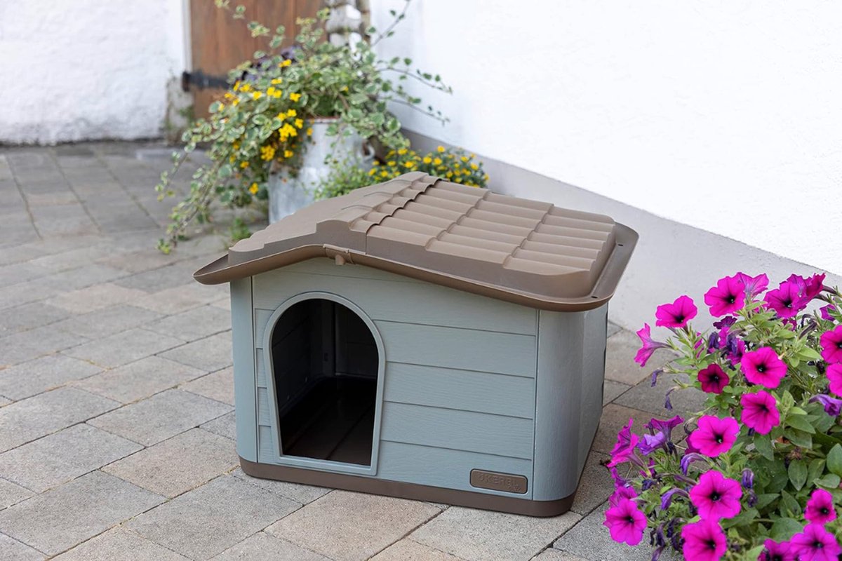 Kattenren - Kattenhuis - Kattenverblijf buiten - Duurzaam - Kattenhuis voor buiten - Kattenhuisje buiten - Kattenhok buiten