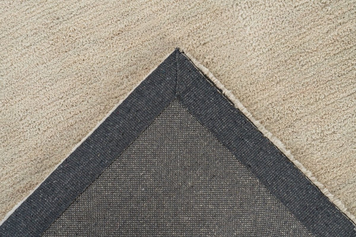 Lalee Comfy Uni Organic organische vorm vloerkleed karpet effen laagpolig vloerkleed rechthoekig organische vormen tapijt fraai gemêleerd 160x230 cm ivoor gebroken wit