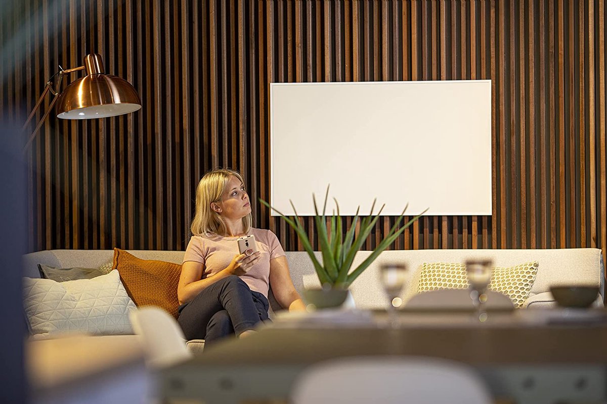- Infrarood Verwarmingspaneel 1200W met Smart Thermostaat (5 jaar Garantie)