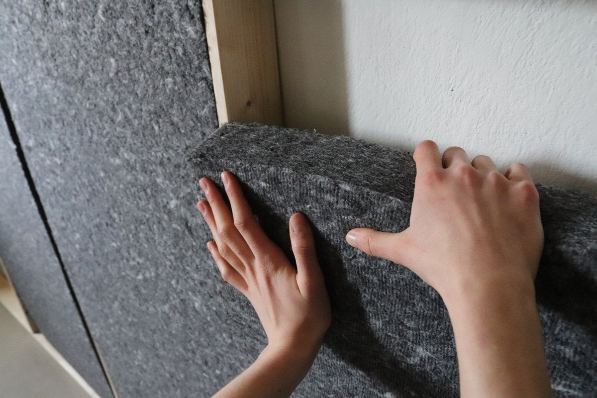 ENVIZOL TB OH50 - 50 mm akoestische plaat voor perfecte geluidsisolatie - 100x50 CM - akoestische panelen - geluidsisolatie - isolatiemateriaal - isolatieplaten - 4 platen!!