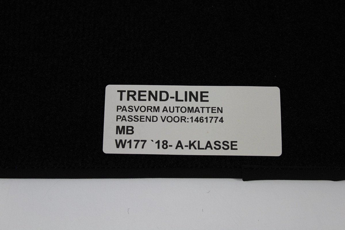 Automatten Volkswagen Caddy (2004-2020) - Ribfluweel