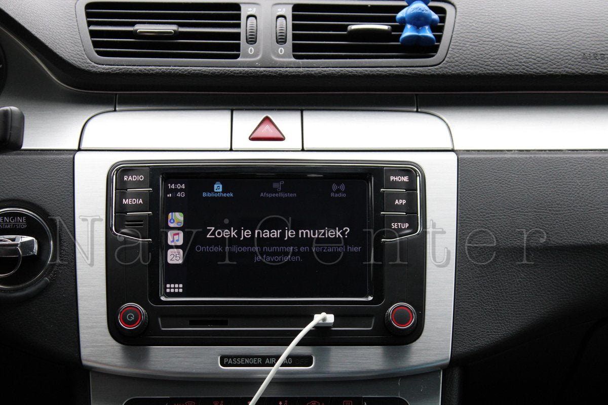 RCD CarPlay autoradio voor Volkswagen Golf 6 Polo 6r Passat Jetta Caddy Eos Transporter Tiguan Touran Scirocco vanaf bouwjaar 2010
