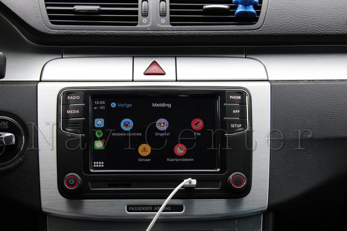 RCD CarPlay autoradio voor Volkswagen Golf 6 Polo 6r Passat Jetta Caddy Eos Transporter Tiguan Touran Scirocco vanaf bouwjaar 2010