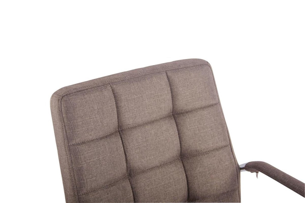CLP Bureaustoel Deli - Stof taupe