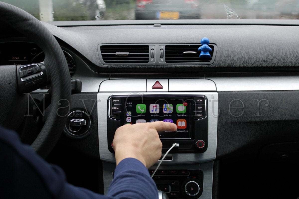 RCD CarPlay autoradio voor Volkswagen Golf 6 Polo 6r Passat Jetta Caddy Eos Transporter Tiguan Touran Scirocco vanaf bouwjaar 2010