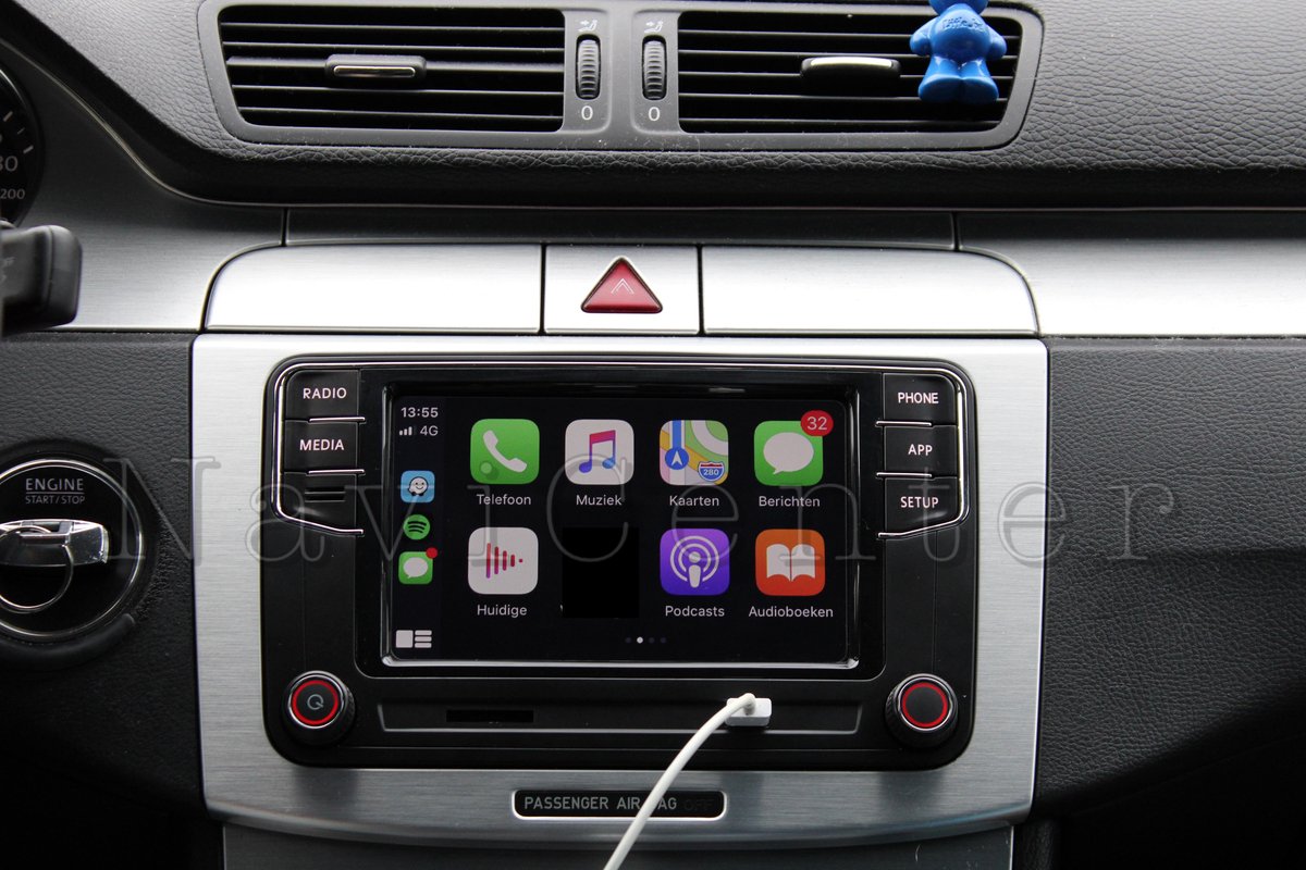 RCD CarPlay autoradio voor Volkswagen Golf 6 Polo 6r Passat Jetta Caddy Eos Transporter Tiguan Touran Scirocco vanaf bouwjaar 2010