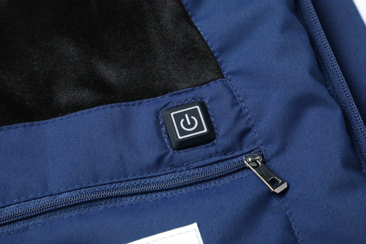 Verwarmde Jas - Heating Jacket - Thermo Jas - Elektrische Kleding - Jas Met Verwarming - Extra Comfortabel - Heren - Maat XXL - Zwart